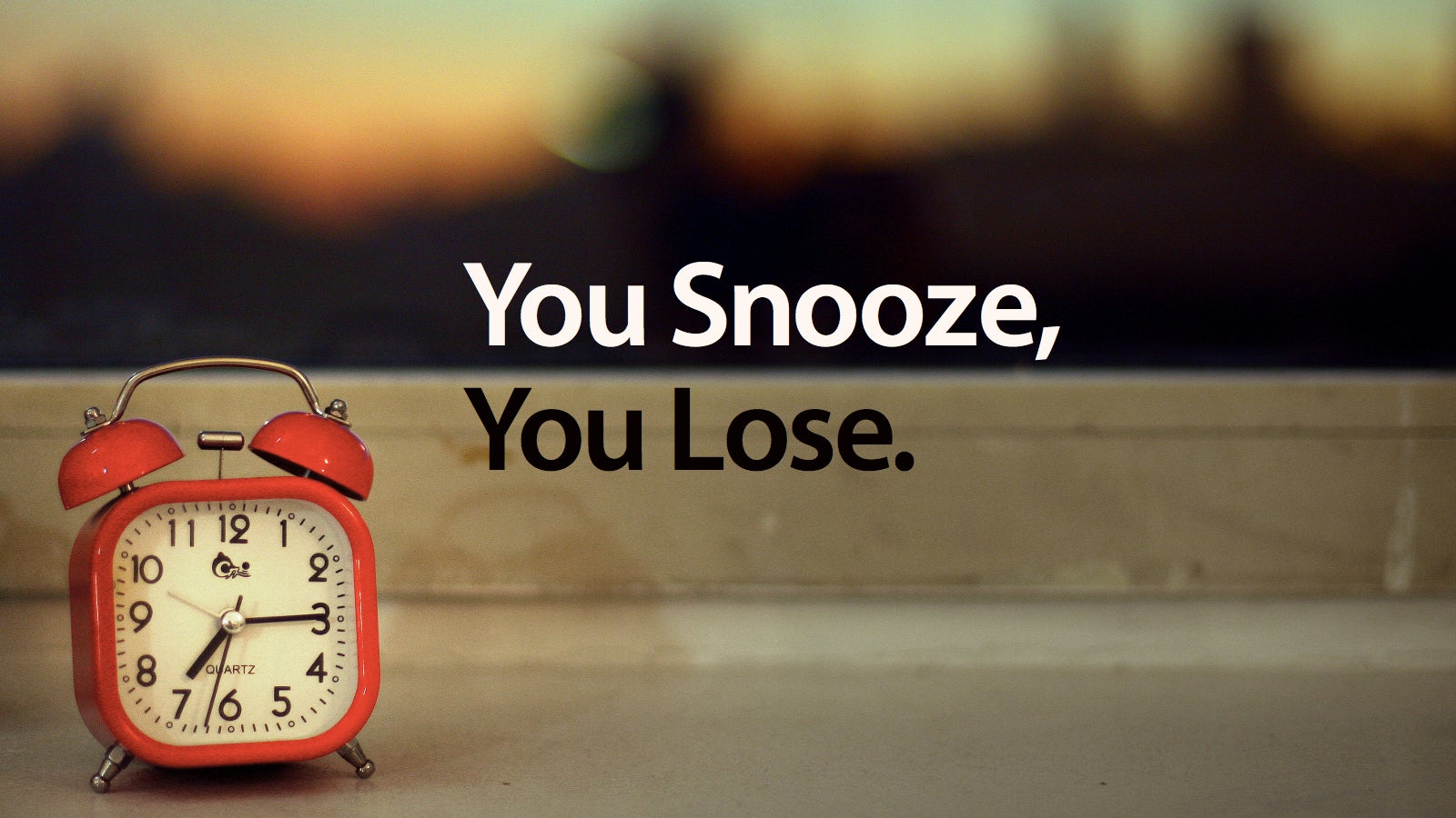 Why the Snooze Button Is Ruining Your Sleep