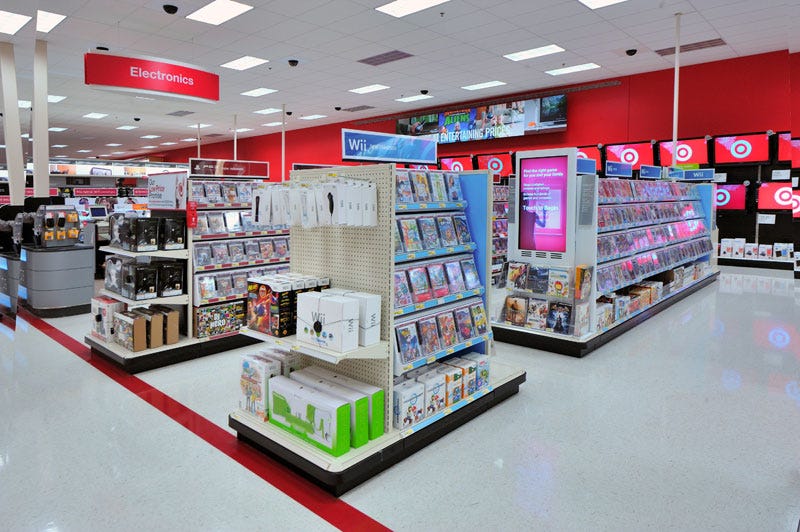 Illustration for article titled Target's Video Game Department Gets All Fancy
