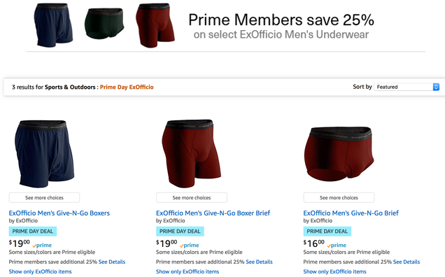 Bring Your Underwear Drawer Up to Code With This ExOfficio Prime Day ...