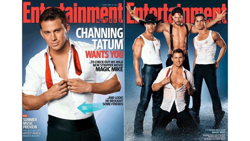 Illustration for article titled Channing Tatum Chaperoned Matthew McConaughey's First Trip to a Male Strip Show