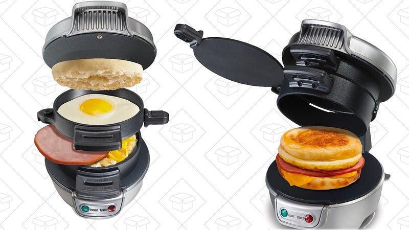 Hamilton Beach 25475A Breakfast Sandwich Maker | $20 | Amazon