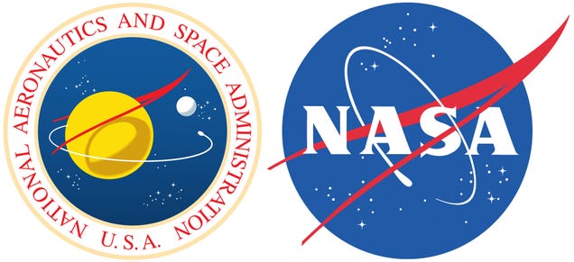 What's The Red Shape in NASA's Meatball Logo?