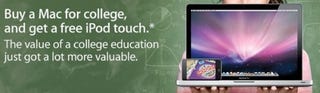 Illustration for article titled Apple 'Back to School' Deal Is Back: Free 8GB Touch With Any Mac