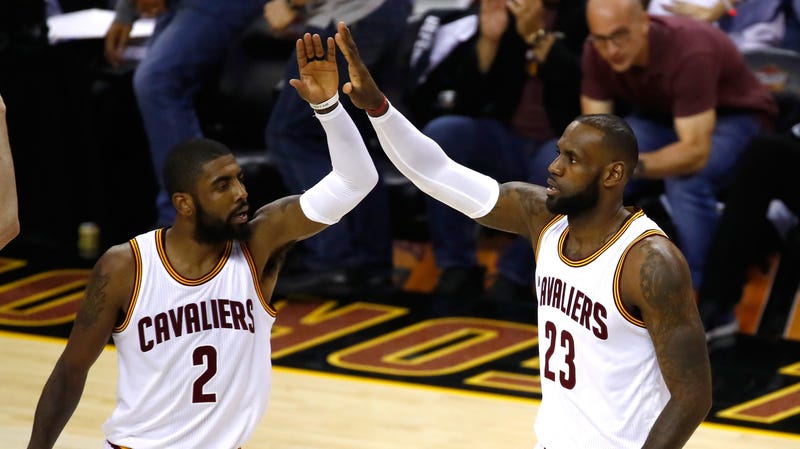 Illustration for article titled Kyrie Irving Called LeBron James To Apologize For Being A Young Butthead