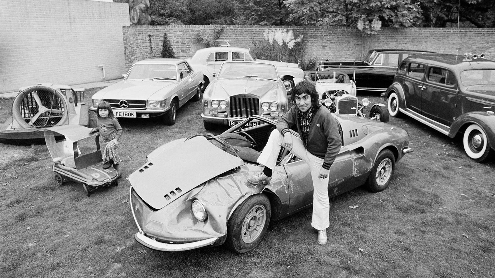 How Many Times Did The Who Drummer Keith Moon Drive A Car