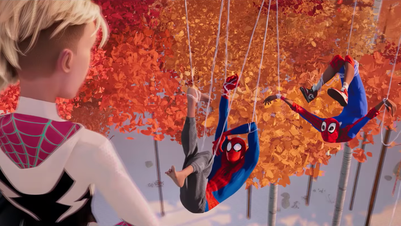 Illustration for article titled Wrap your eyes around the "visual language" of the Spider-Verse