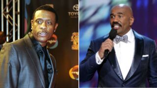 Keith Sweat (Rick Diamond/Getty Images); Steve Harvey (Kevin Winter/Getty Images)