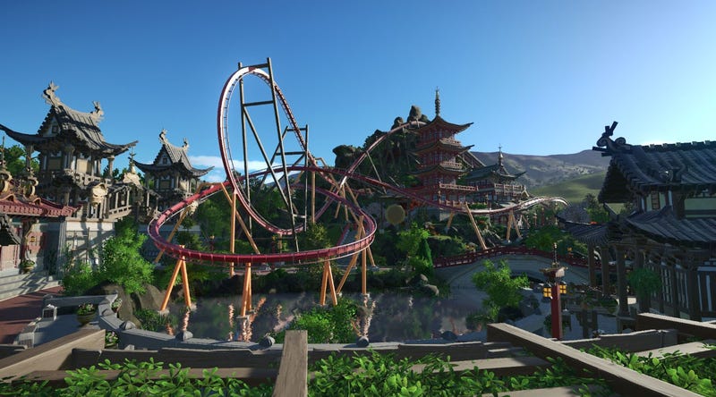 Illussion: Planet Coaster Design Ideas
