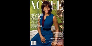 Michelle Obama on the cover of the April 2013 issue of Vogue (Annie Leibovitz/Vogue)