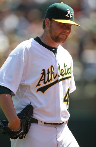 Illustration for article titled It Only Took A Few Hours At A's Camp For Manny To Mistake A Starter For A Video Assistant