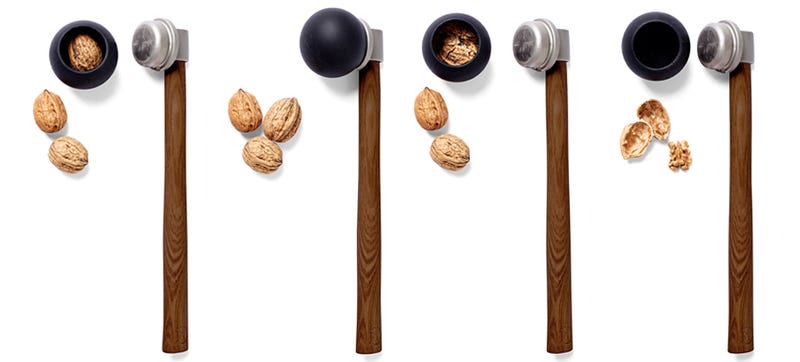 Illustration for article titled A Nut-Cracking Hammer That Stops Shell Shrapnel