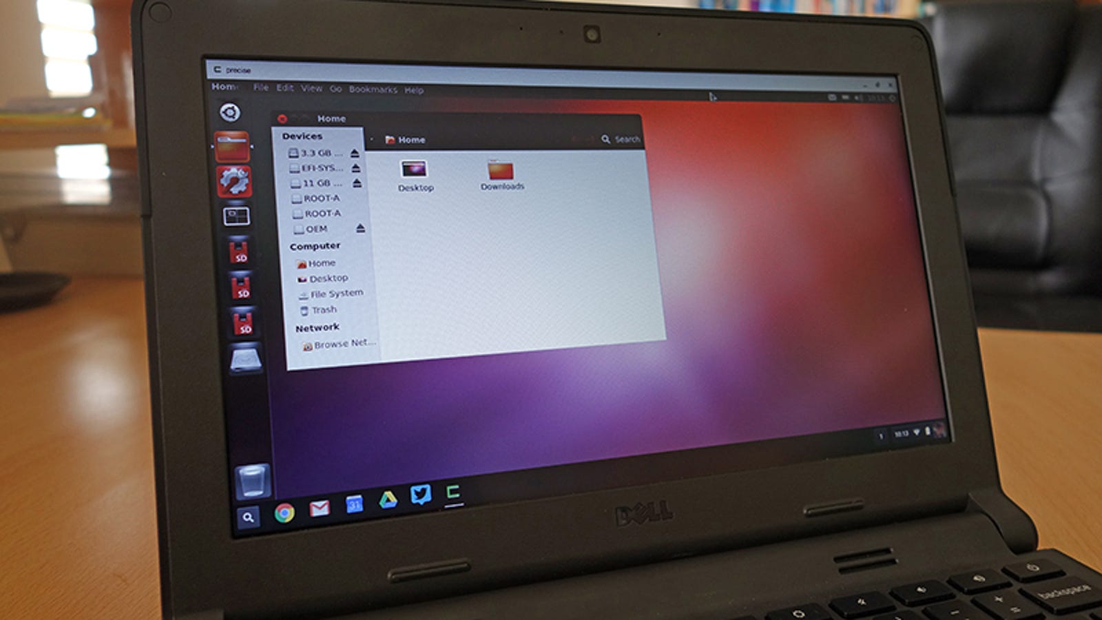 linux on chromebook