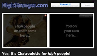 Illustration for article titled Chatroulette for Stoners: HighStranger Connecting Tokers Come November