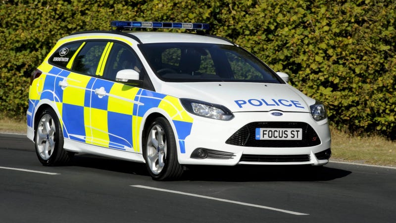 Ford's Focus ST Police Car Makes Us Want The Ticket