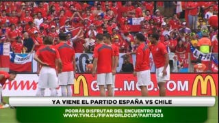 Illustration for article titled Spain vs. Chile: Live Online Streaming Links