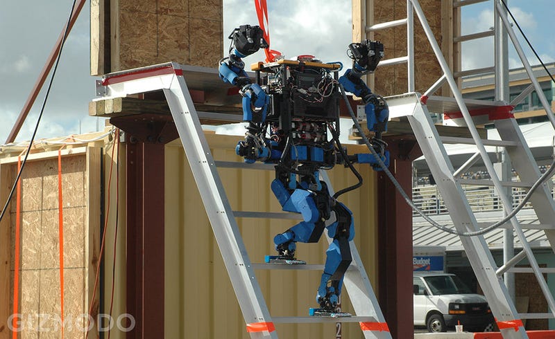 Illustration for article titled El nuevo robot de Google gana la competición de la DARPA