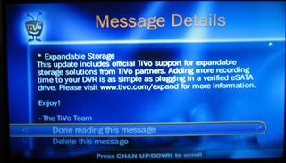 Illustration for article titled Another Tivo Update Brings Official eSata Support and Better Amazon Unbox Downloads