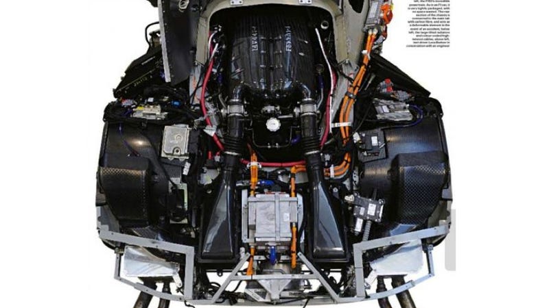 Illustration for article titled Is This The Ferrari F70’s 900 Horsepower Hybrid Engine?