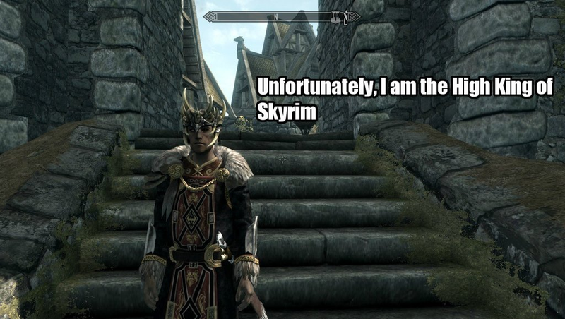 how to become high king in skyrim