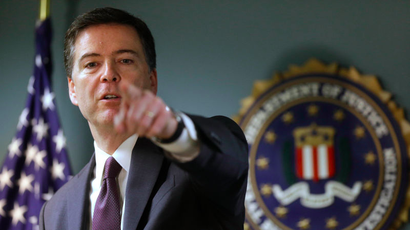 Image result for director James Comey