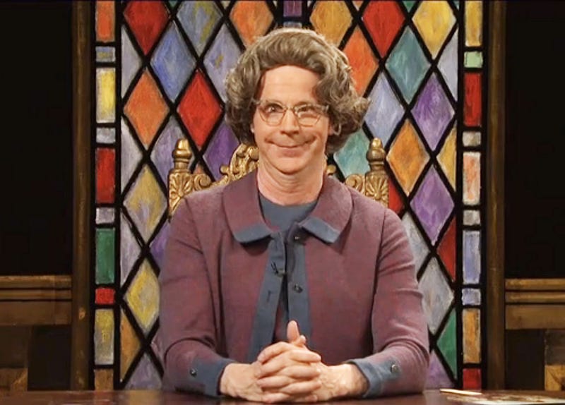 Illustration for article titled A new series: Particularly Religious Coworker