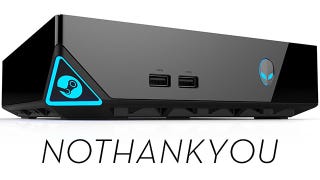 Illustration for article titled One Steam Machine Can't Be Upgraded, Is Basically A Steam Console