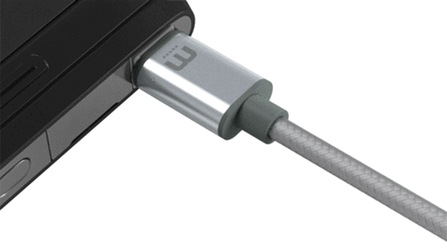 Con este cable nunca más volverás a equivocarte al conectar el MicroUSB