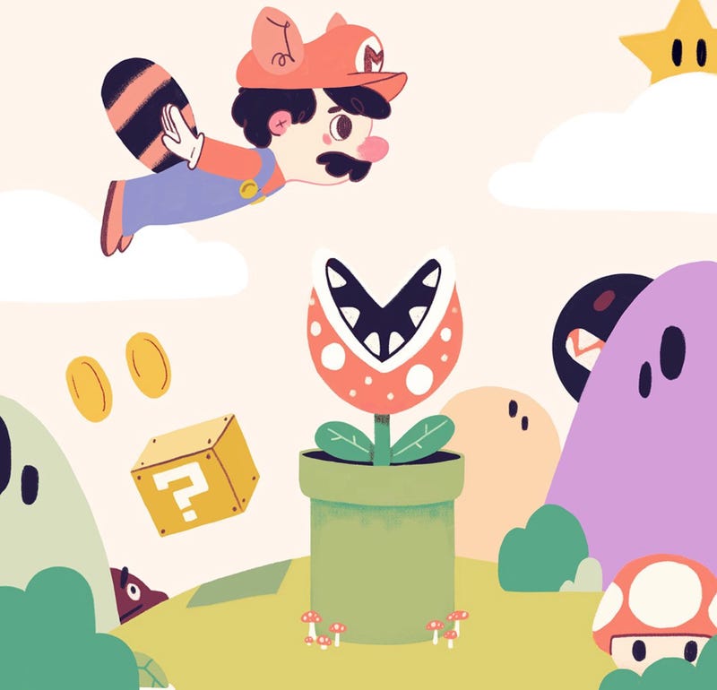 Celebrate Some Super Mario Milestones With a Slew of Trippy Artwork ...