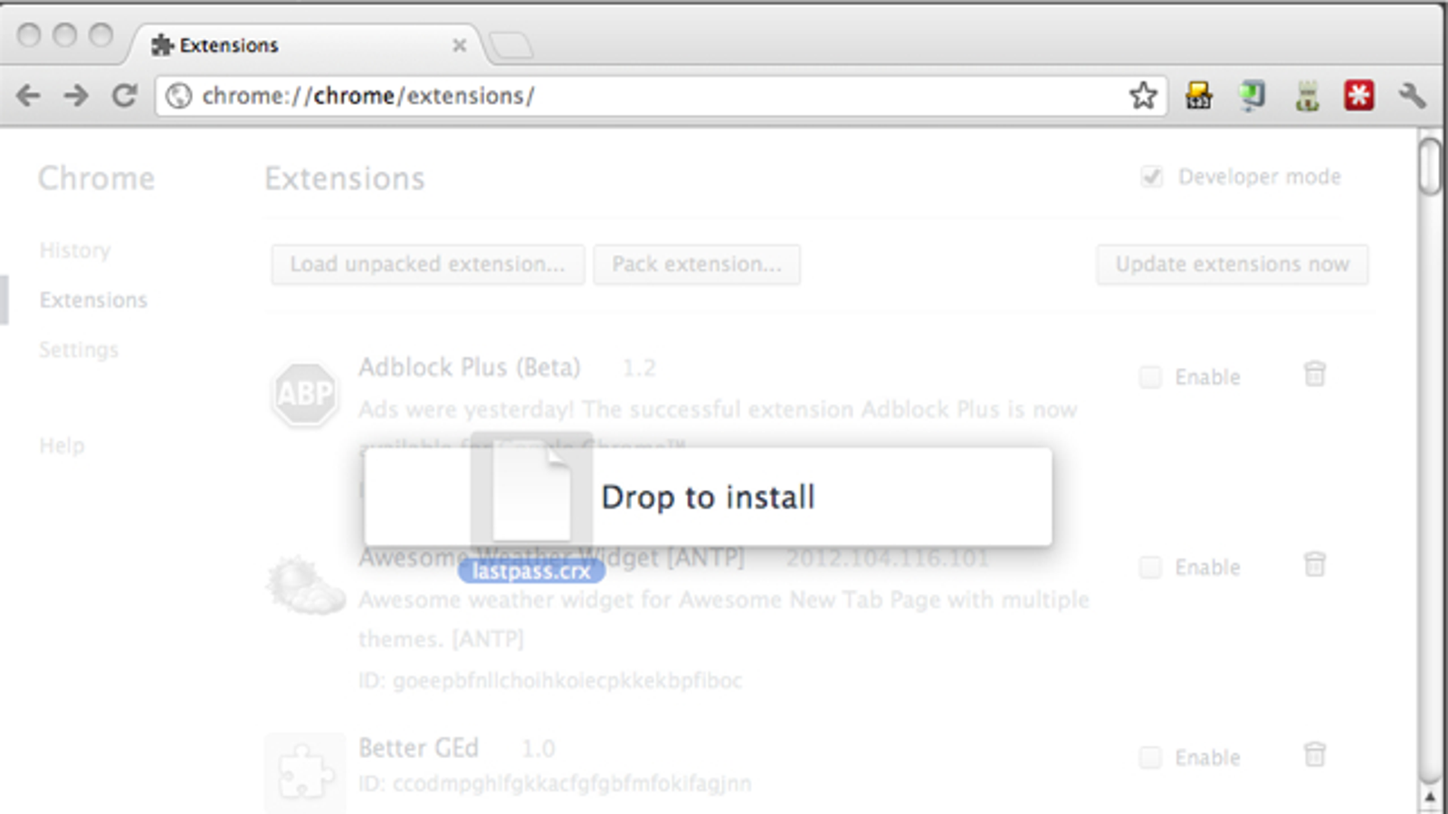 google chrome web store not working