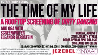 Illustration for article titled Jezebel Event: Watch Dirty Dancing At Our Place