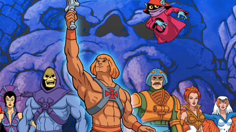 He-Man, some friends, and some enemies.