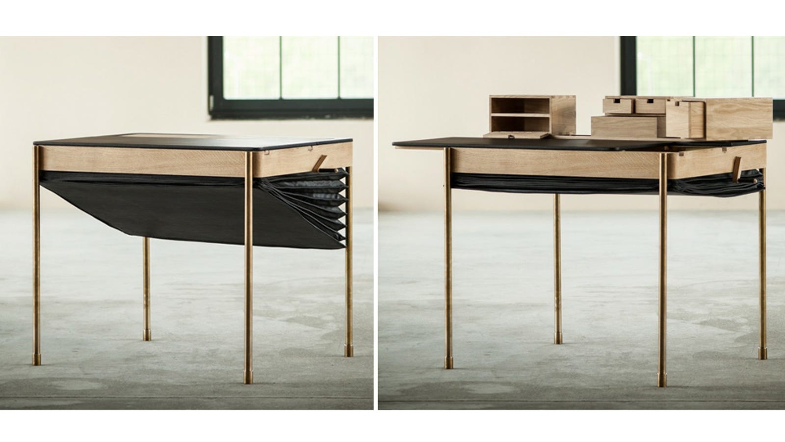 This Lovely Pop Up Desk Does A Bad Job At Hiding Its Secret