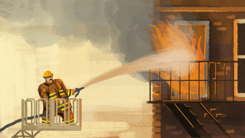 Illustration for article titled Why We're Still So Captivated By Firefighters