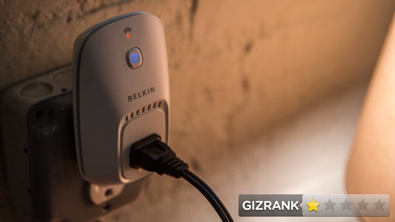 Illustration for article titled Belkin WeMo Switch + Motion Review: A Gadget That Actually Makes Your House Worse