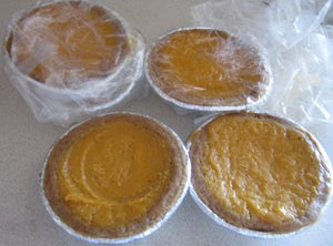 My sweet potato pie tarts.