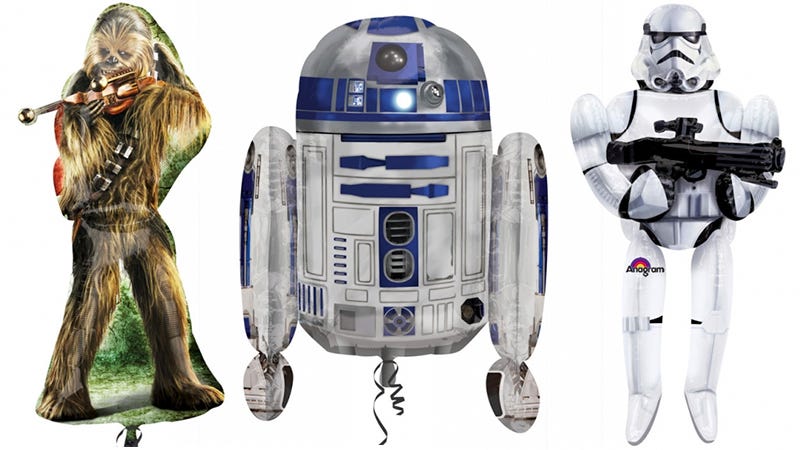Illustration for article titled Fake a Birthday Every Day Just To Get These New Star Wars Balloons