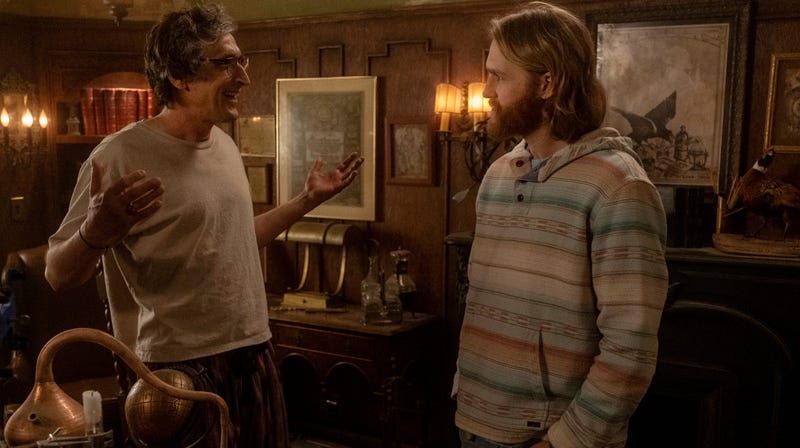 David Pasquesi and Wyatt Russell