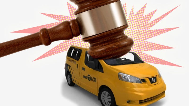 Illustration for article titled Nissan's Taxi Of Tomorrow Slammed By Manhattan Judge