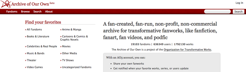 Online dating AO3