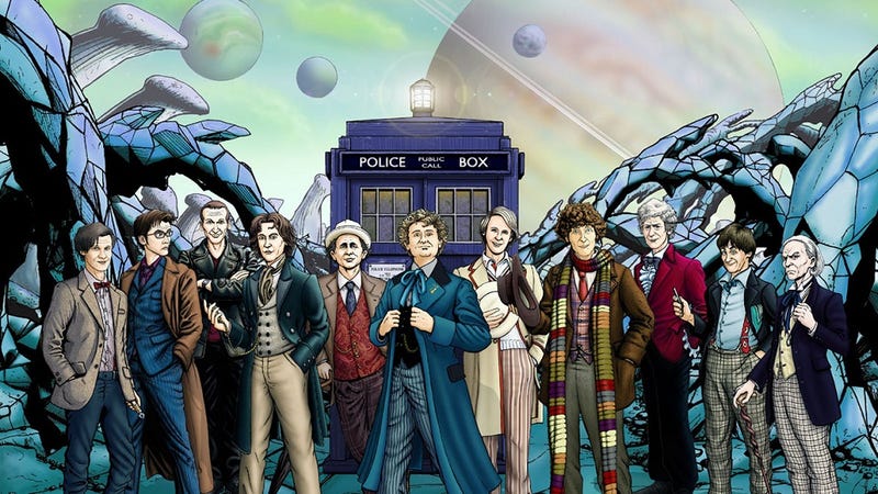 Illustration for article titled 10 Totally Different TV Shows that Doctor Who Has Been Over the Years