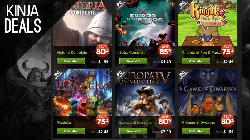 Illustration for article titled Add Some Paradox Games to Your Steam Library For Cheap
