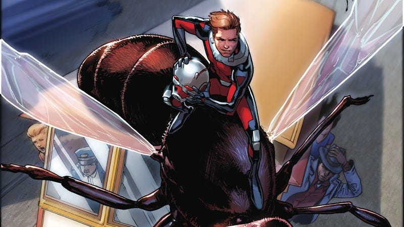 Illustration for article titled Exclusive Marvel preview: Hank Pym and Scott Lang team up in Ant-Man Annual #1