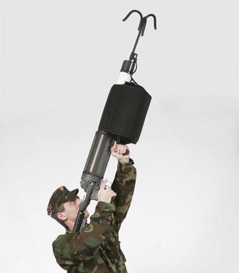 Illustration for article titled 9 out of 10 Home Invaders Prefer Pneumatic-Powered Grappling Hooks for Stealth Raids