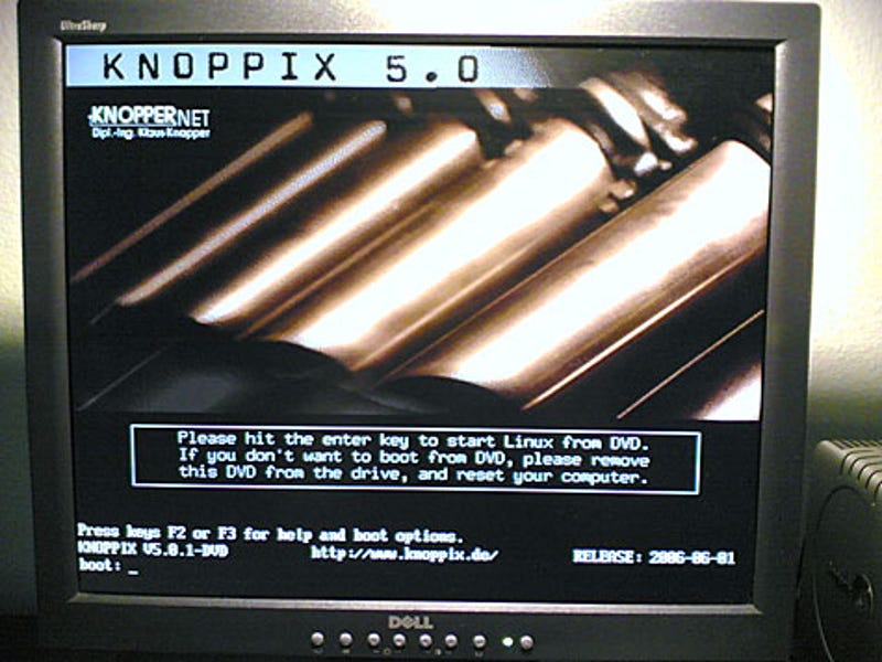 Knoppix boot only isosceles triangle Knoppix boot only isosceles triangle