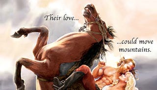 Illustration for article titled TheseĀ Donnie Loves Jenny Ads Are Offensive to Romance Novels