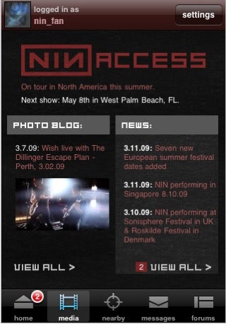 Illustration for article titled App Store rejects Nine Inch Nails update