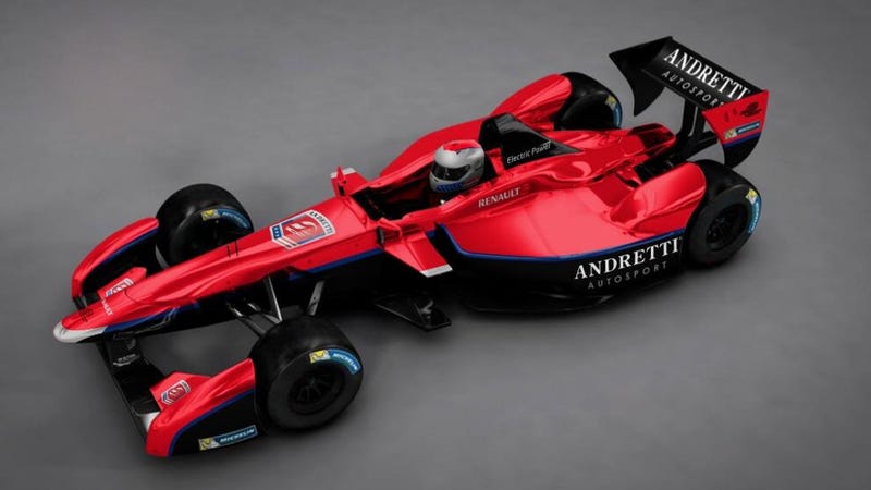 Illustration for article titled All-Electric Race Series Gets To Say The Andrettis Are Involved
