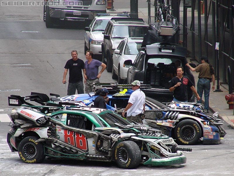 Illustration for article titled NASCAR Transformers: How Michael Bay Will Ruin Another Movie
