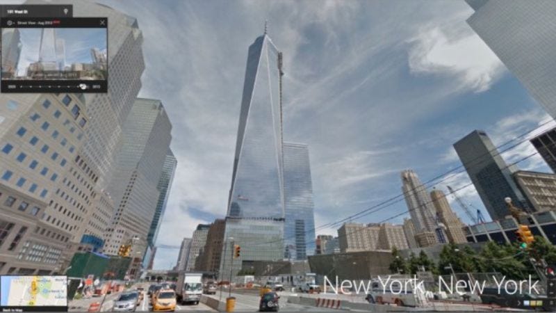 Illustration for article titled Google Maps now allows you to travel through time