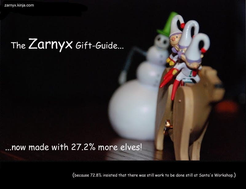 Illustration for article titled Zarnyx's Gift Guide 2013